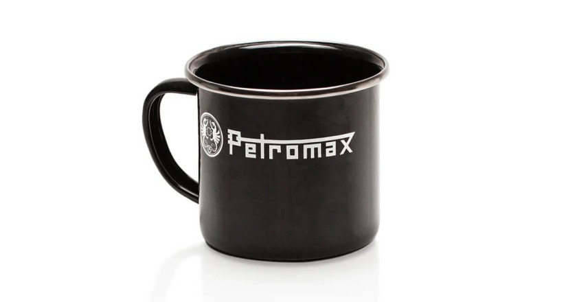 Petromax Emaille Becher schwarz