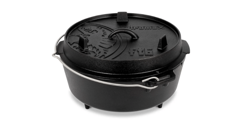 Petromax Feuertopf ft6 (Dutch Oven) 5.5L Topf mit Füße