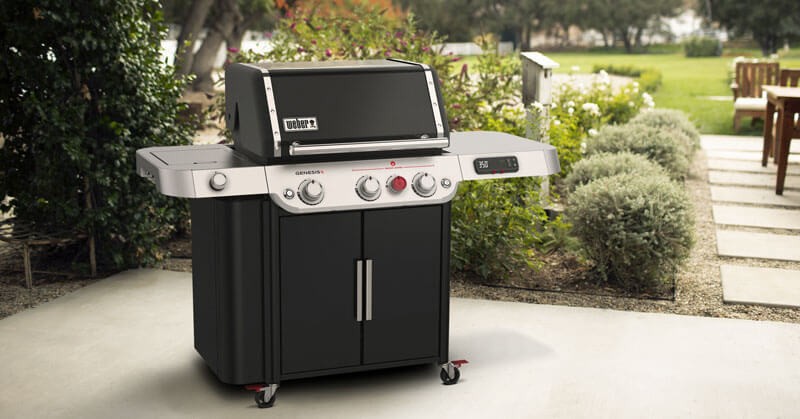 Weber Smarter Gasgrill Genesis EPX-335 Ironman schwarz