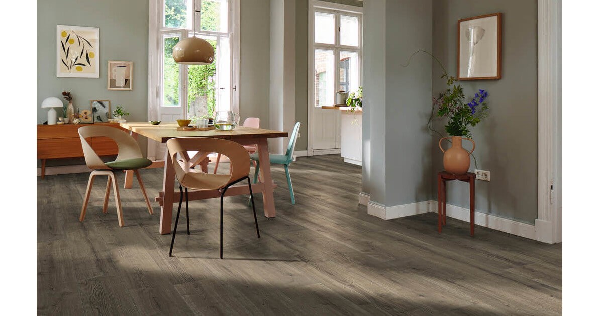 Haro Laminat Tritty 90 Eiche Bari grau authentic