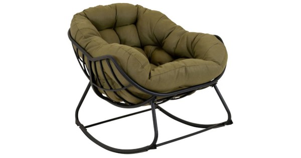Lesli Living Schaukelstuhl Cozy Olive