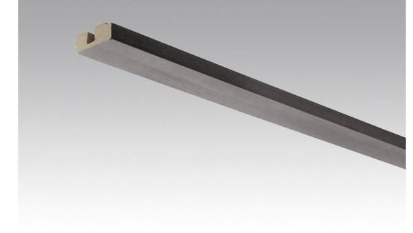 Meister Vierkant-Deckenabschlussleiste Stahl-Metallic 4078
