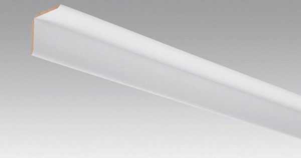 Meister Faltleiste groß Weiß Hochglanz