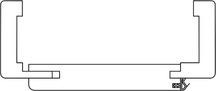 Prüm Türzarge CPL Touch Eiche Rundkante Türfutter DIN Links 985 x 1985 mm 290mm (verstellbar. 285mm-305mm)