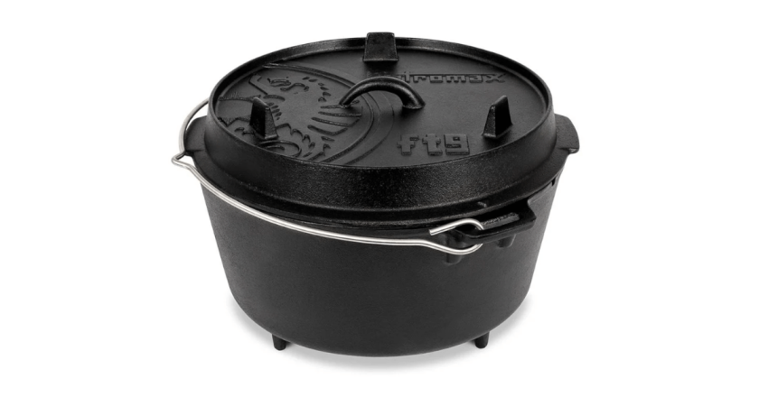 Petromax Feuertopf ft9 (Dutch Oven) 7.5L Topf mit Füße