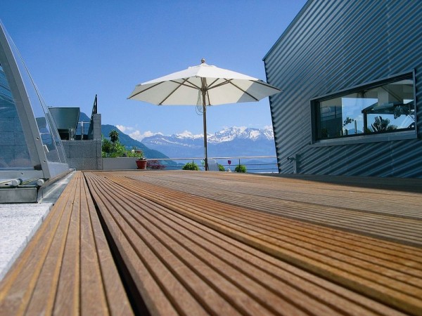 Terrassendiele Bangkirai Premium select 25x145mm in verschiedenen Längen