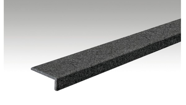 Meister Winkelabdeckleiste Filz schiefergrau 4504