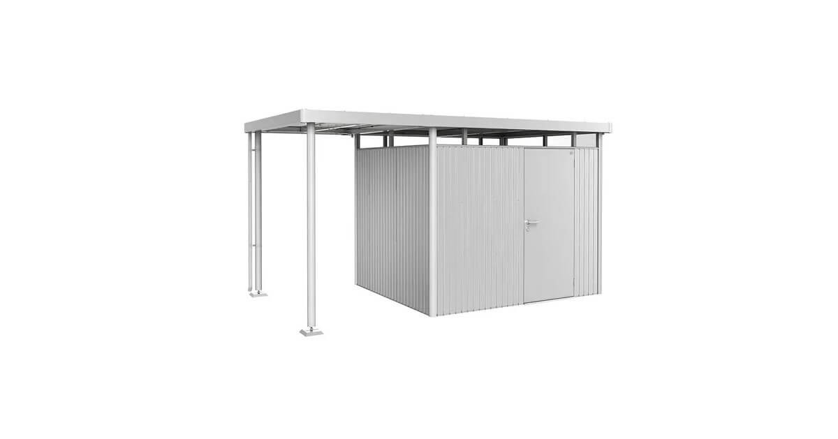 Biohort Seitendach für HighLine Größe H4 klein quarzgrau-metallic