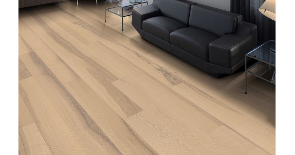 Haro Parkett 4000 LA 180 Esche pastellcreme Universal strukturiert lackiert