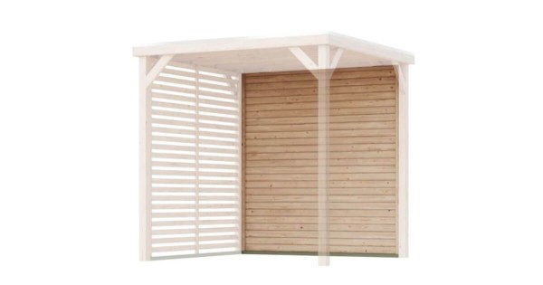 Karibu Seitenwand für Basic Pavillon Cubeco