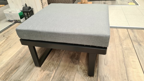 Loungehocker Bondino Opazo Avenia Alu-anthrazit