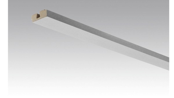Meister Vierkant-Deckenabschlussleiste Aluminium-Metallic 4080