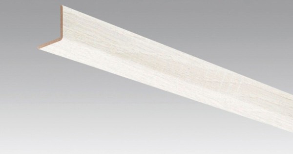 Meister Winkelleiste groß Eiche weiß deckend