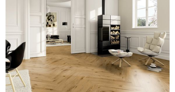 ter Hürne Sōya Eiche York Design-Vinylboden 1 Herringbone Edition - Perform