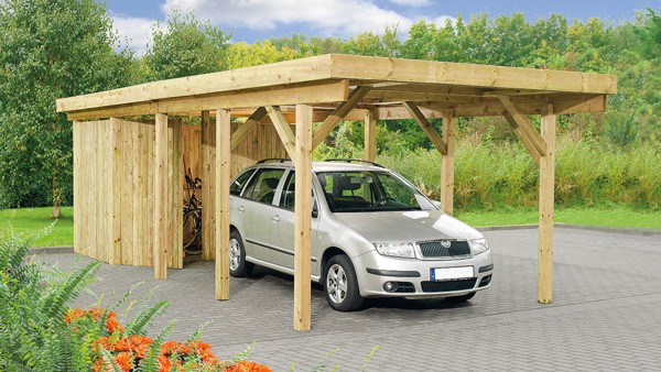 Geräteraum 294 x 173cm für Einzelcarport