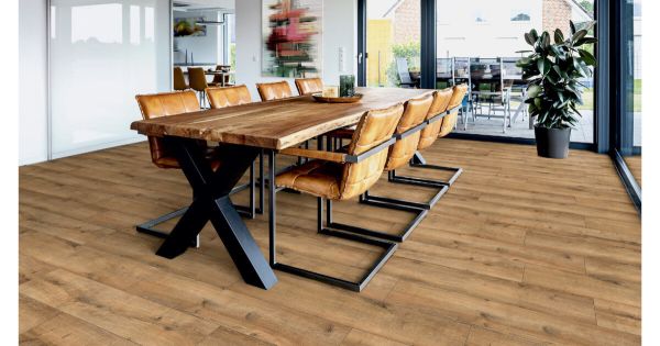 ter Hürne Ikō Laminatboden Trend Eiche Industrial Landhausdiele breit