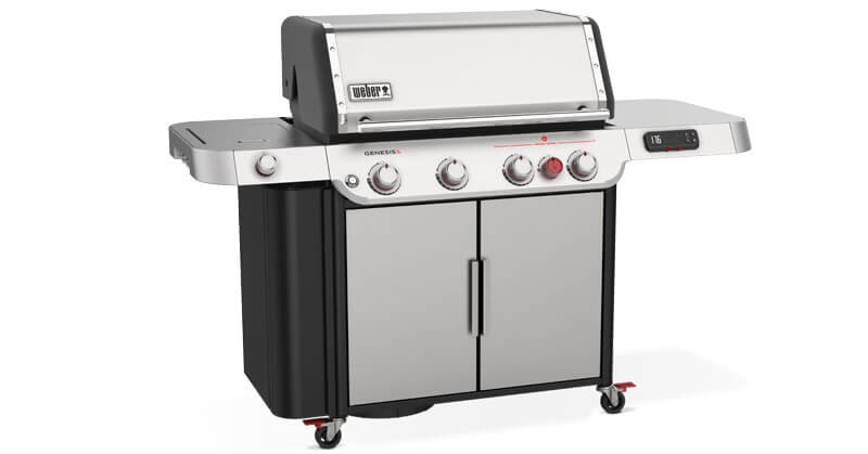 Weber Smarter Gasgrill Genesis SX-435 Ironman Edelstahl