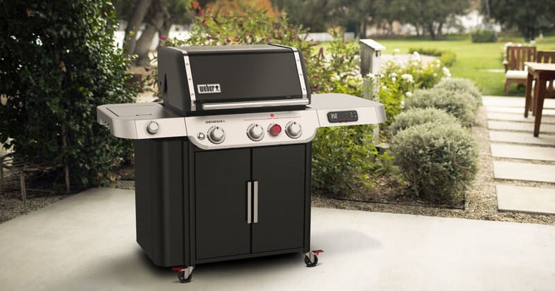 Weber Smarter Gasgrill Genesis EX-335 Ironman schwarz