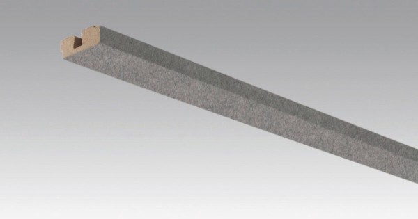 Meister Vierkant-Deckenabschlussleiste Vlies grau