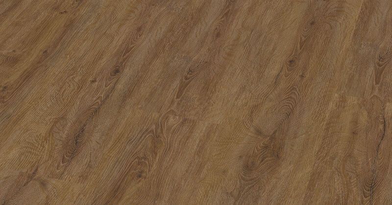 Klick-Vinylboden Eiche lebhaft braun XXL LHD mit integr. Trittschalldämmung