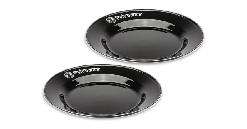 Petromax Emaille Teller schwarz 26 cm