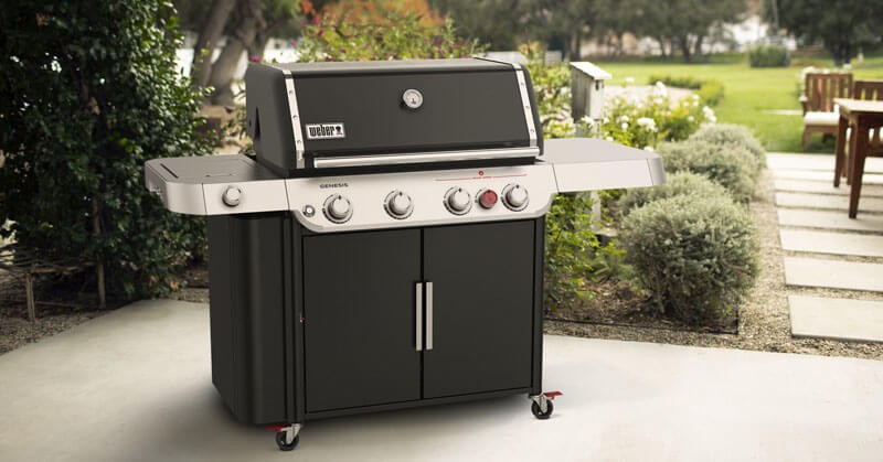 Weber Gasgrill Genesis E-435 Ironman schwarz