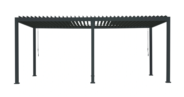 Pergola Deluxe 111 300 x 600 cm anthrazit Aluminium