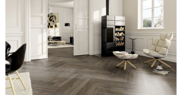 ter Hürne Sōya Eiche Canberra Design-Vinylboden 1 Herringbone Edition - Perform