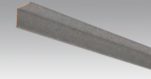 Meister Faltleiste groß Vlies grau