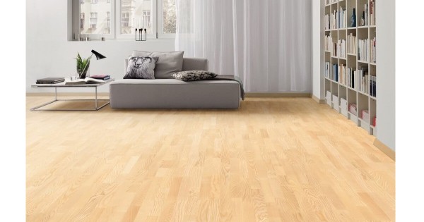 Haro Parkett 4000 Schiffsboden Esche Trend strukturiert lackiert