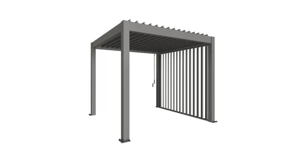 Biohort Lamellenseitenwand für Pergola 3 m Seite