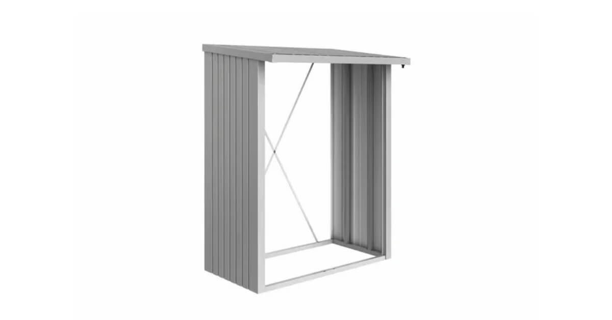 Biohort Holzlager WoodStock Gr. 150 lieferbar in 3 Farben dunkelgrau-metallic