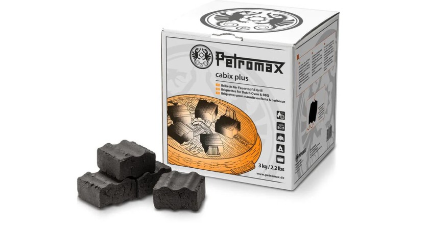 Petromax Cabix Plus Briketts für Feuertöpfe und Grills
