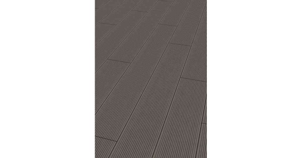 BPC XXL Terrassendiele 25 x 250mm + 400 cm lang Hohlkammerprofil Silver Cedar