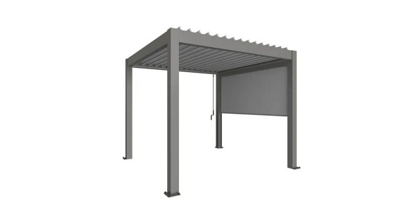 Biohort Sonnenschutzrollo für Pergola 3 m Seite