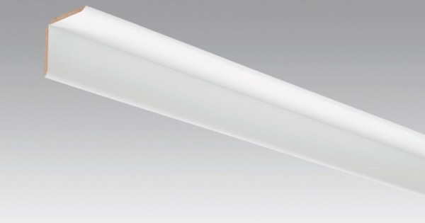 Meister Faltleiste groß Uni weiß glänzend DF