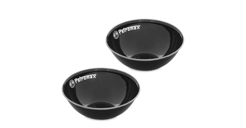 Petromax Emaille Schalen schwarz 500 ml