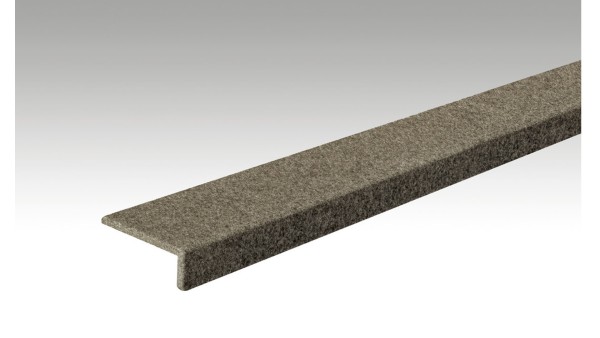 Meister Winkelabdeckleiste Filz terrabraun 4515