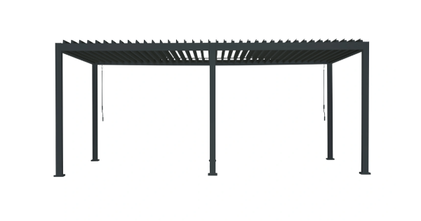 Pergola Classic 111 300 x 600 cm anthrazit Aluminium-Stahl