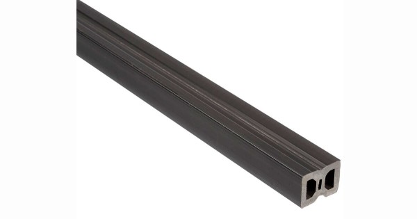 WPC-Unterkonstruktion anthrazit Hohlkammer 4 x 3 cm