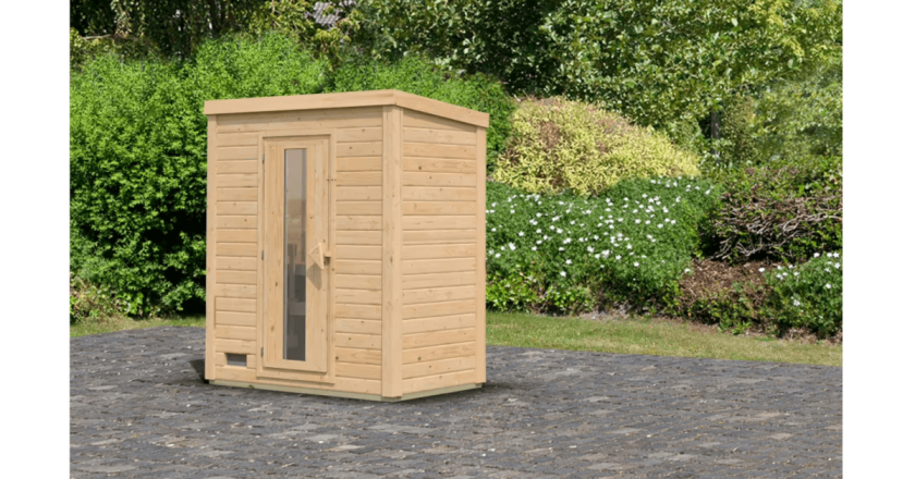 Karibu Sauna Hytti 0 naturbelassen ohne Ofen