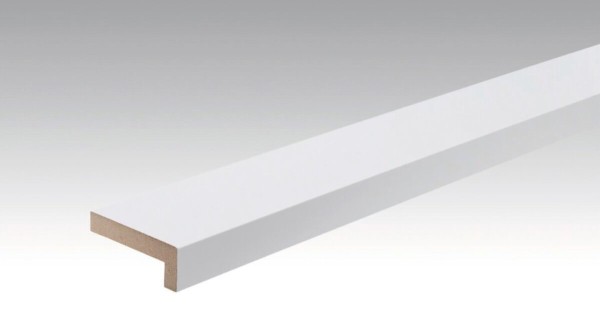 Meister Winkelabdeckleiste Weiß Hochglanz