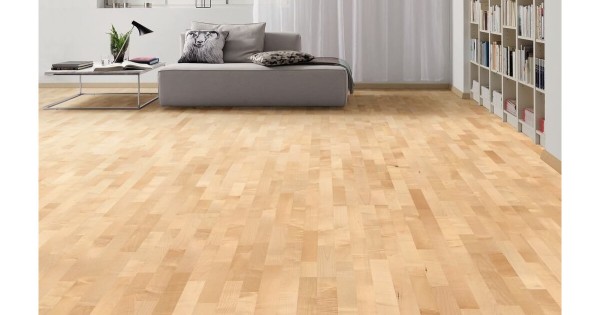 Haro Parkett 2500 Schiffsboden Bergahorn Favorit lackiert