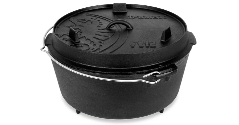 Petromax Feuertopf FT12 (Dutch Oven) 10.8L Topf mit Füße