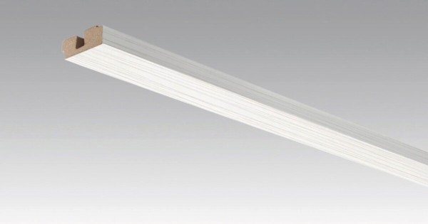 Meister Vierkant-Deckenabschlussleiste Streifer silber