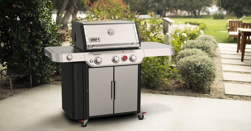 Weber Gasgrill Genesis S-335 Ironman Edelstahl