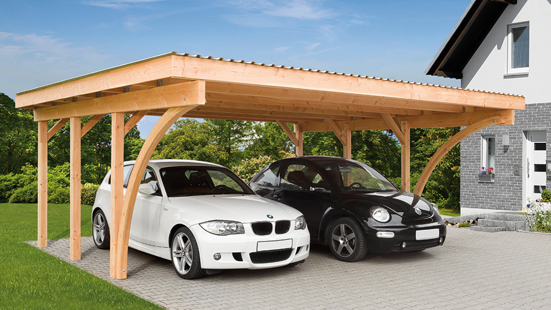 Навесы для автомобилей частные. Навесы Carport. Современные навесы Carport. Carports навесы автомобильные. Красивый навес для машины.