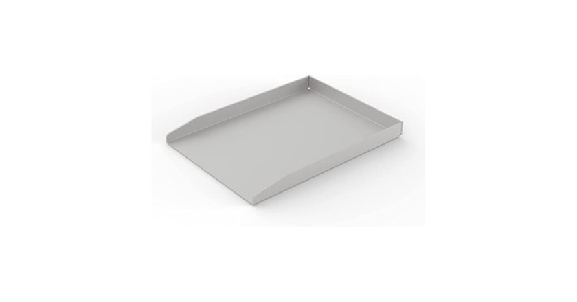 Plancha Grillplatte Edelstahl Universal 40x30 cm