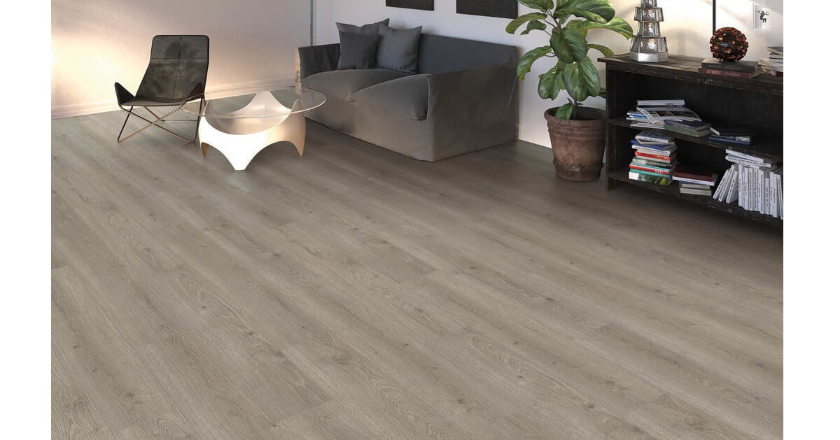 Haro Laminat Tritty 100 Eiche Flavia grau authentic