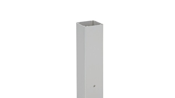 68 x 68 x 1950 mm Aluminium Pfosten silber für WPC-Bohlenzäune